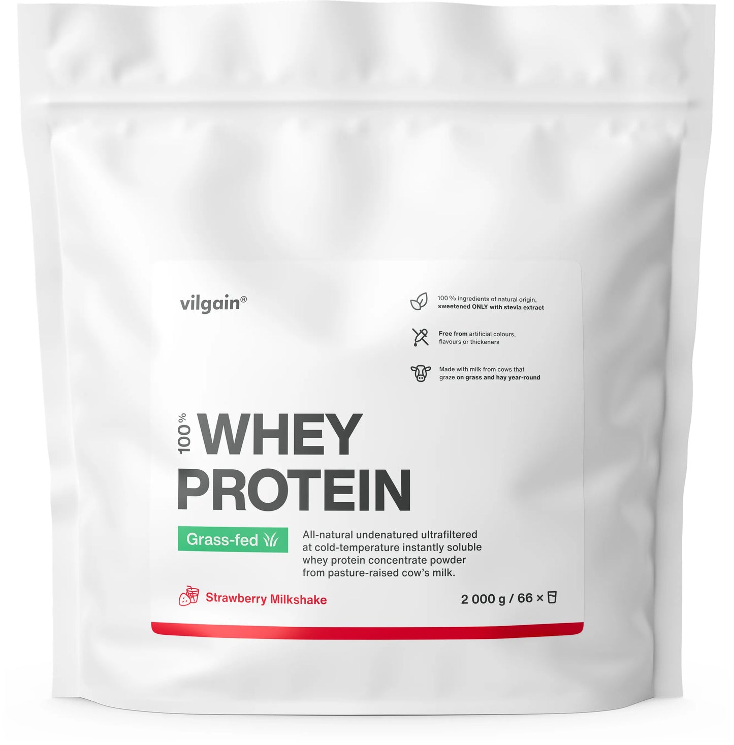 Grass-Fed Whey Protein 2000g