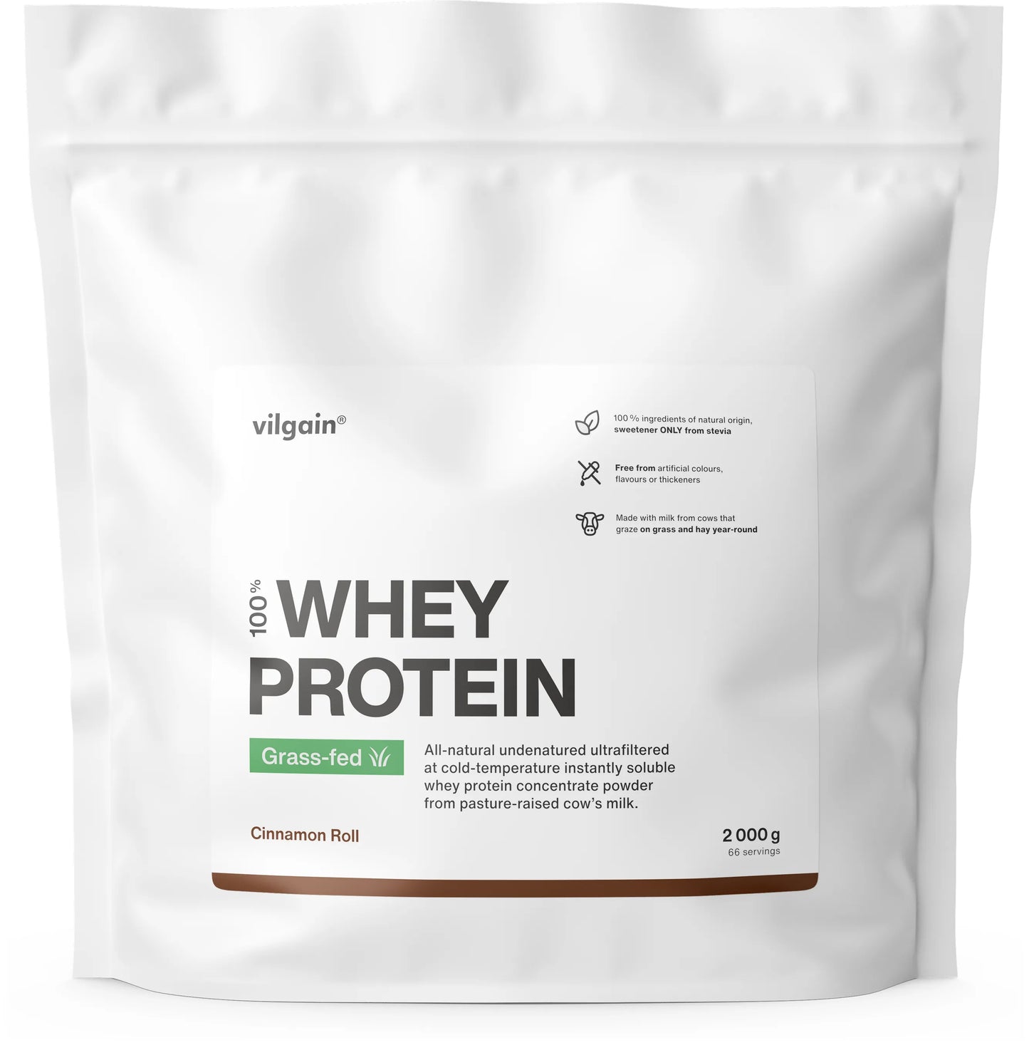 Grass-Fed Whey Protein 2000g