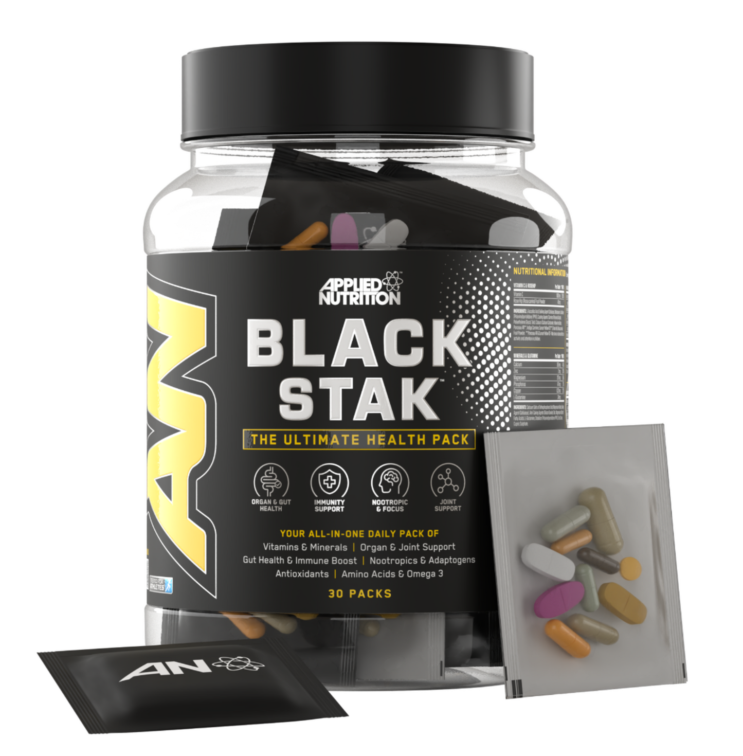 Black Stak multivitamín